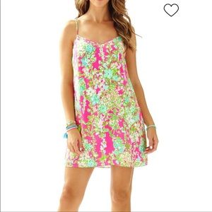 Lilly Pulitzer Southern Charm Pink Floral Dusk Dress